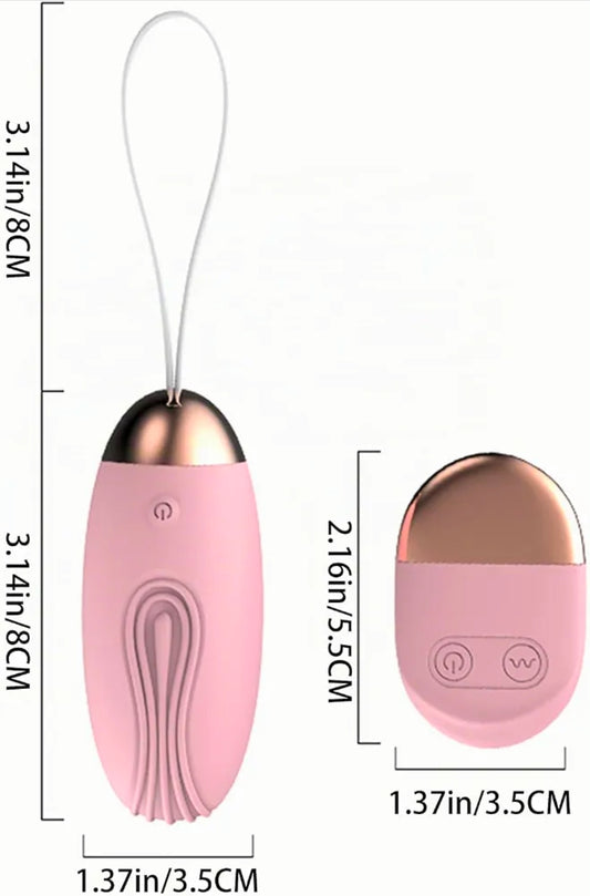 Huevo Vibrador con Control Remoto Jan Rosa | 10 Modos