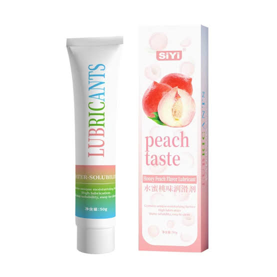 Lubricante Íntimo a Base de Agua Sabor Durazno / Melocotón - 50ml