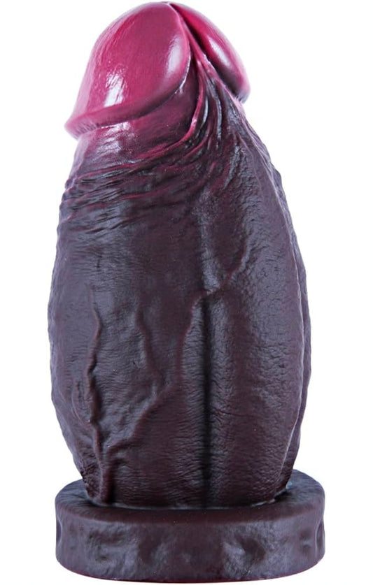 Consolador Pequeño y Grueso de Silicona con Ventosa - 12.7 cm