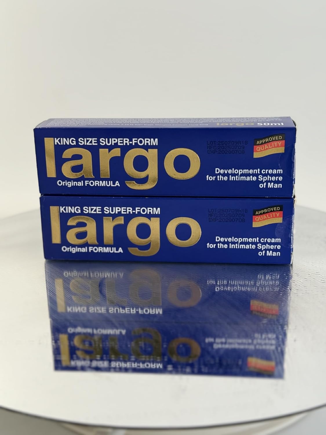 Largo Cream: Gel de Desarrollo Masculino y Retardante – Tratamiento Intensivo
