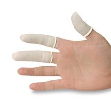 FingerSafe – Condones de Látex para Dedos.