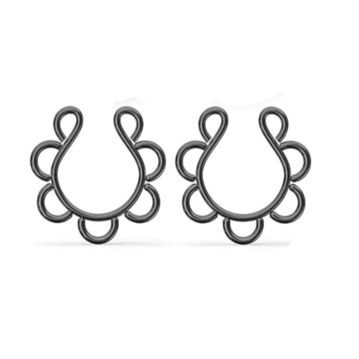 Atrévete con estas pezoneras estilo bondage con cadenas ajustables. Estimulantes, sin perforación y listas para subir la temperatura de tus juegos.