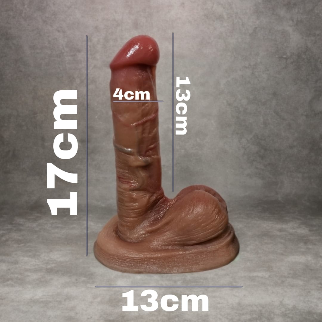 posiciones con este dildo flexible.