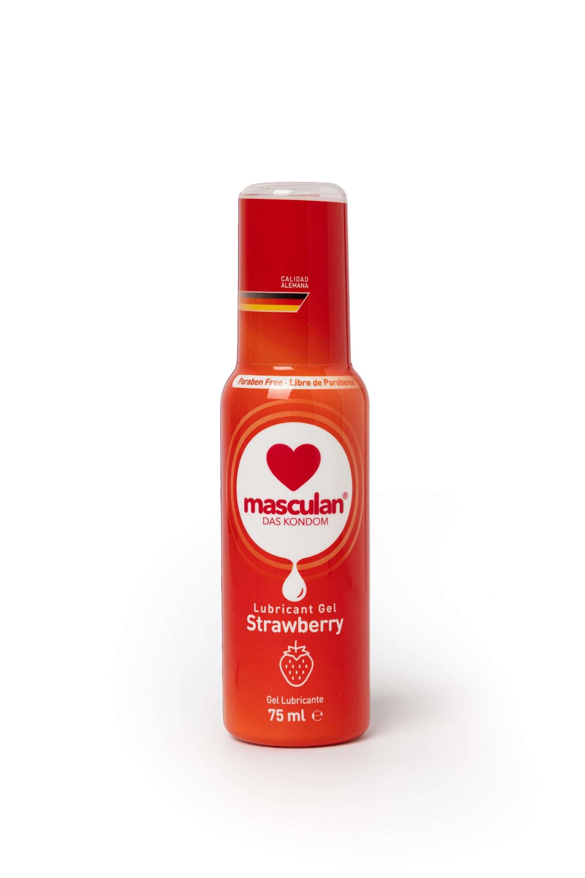 Gel Lubricante Masculan STRAWBERRY 75ml con Aroma a Fresa