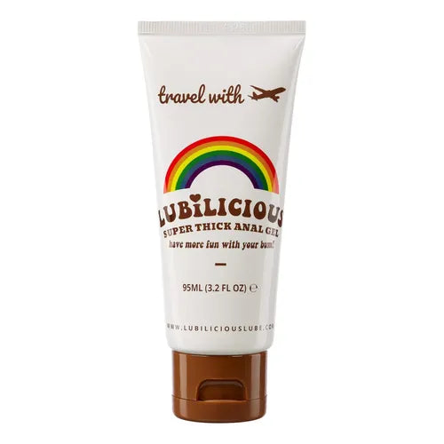 Lubricante a Base de Agua Lubilicious 3.2 oz – Gel Íntimo Suave para Piel Sensible Anal y Vaginal