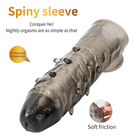 Funda Extensora de Silicona Realista | +3cm de Longitud y Mayor Grosor