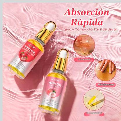 Aceite Intimo Natural Yoni Oil ULLUXE 2 Pack - Fresa y Durazno