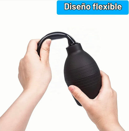 Ducha Anal y Vaginal de Silicona Premium 10 oz - Sistema de Enema