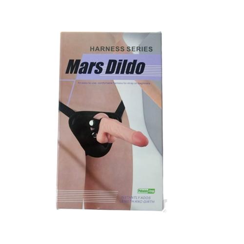 Kit Arnés Ajustable PleasureFit + Dildo Realista 19.5 cm | Silicona
