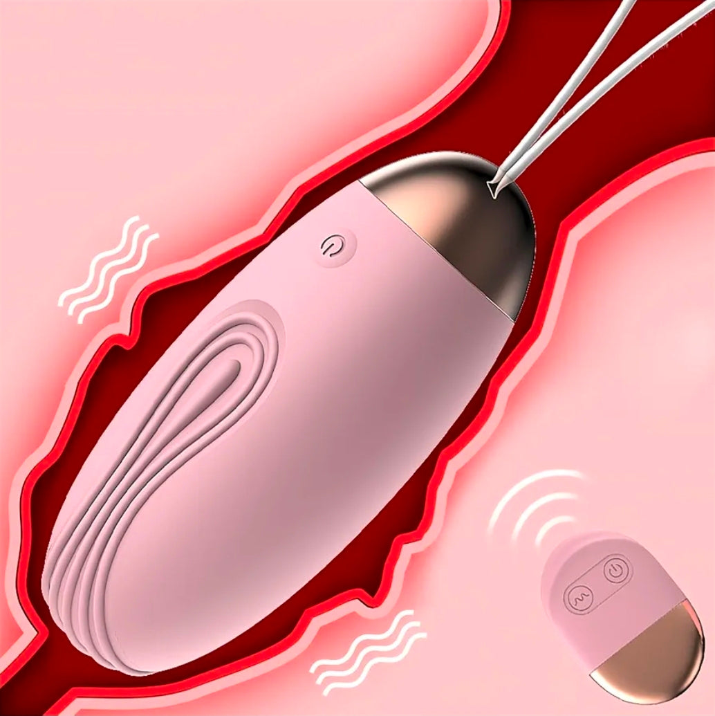 Huevo Vibrador con Control Remoto Jan Rosa | 10 Modos