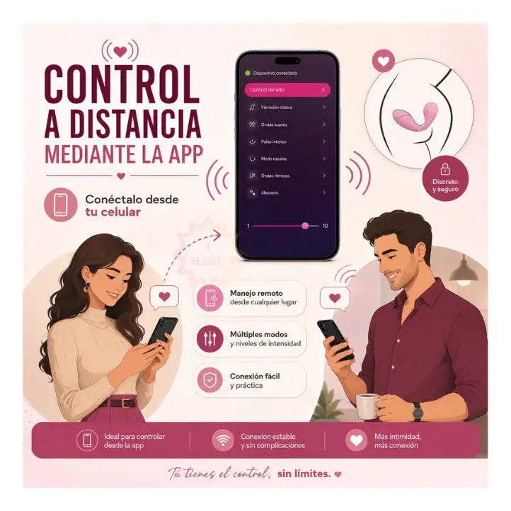 Vibrador Inteligente con App