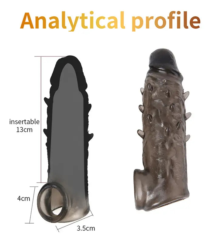 Funda Extensora de Silicona Realista | +3cm de Longitud y Mayor Grosor