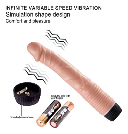 Vibrador Jelly Dong