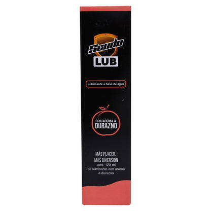 Lubricante Scudo Melocotón / Durazno 120 ml | Base de Agua