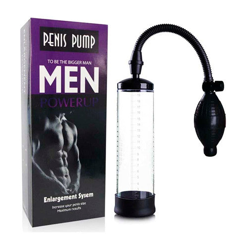 La bomba de succión para pene aumenta el grosor y la longitud al instante, ayudando a lograr erecciones más firmes y duraderas.