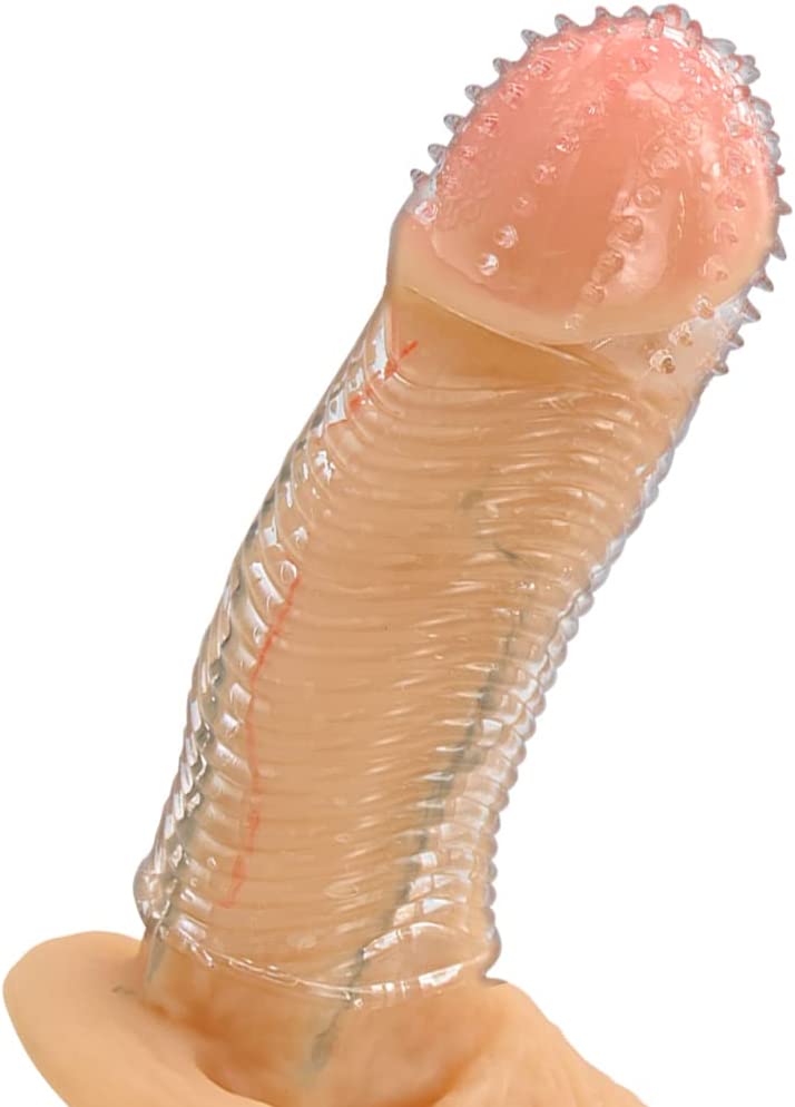 Descubre nuevas sensaciones y prolonga tus encuentros con esta funda de extensión para pene que mejora tu rendimiento sexual y potencia la estimulación en pareja.