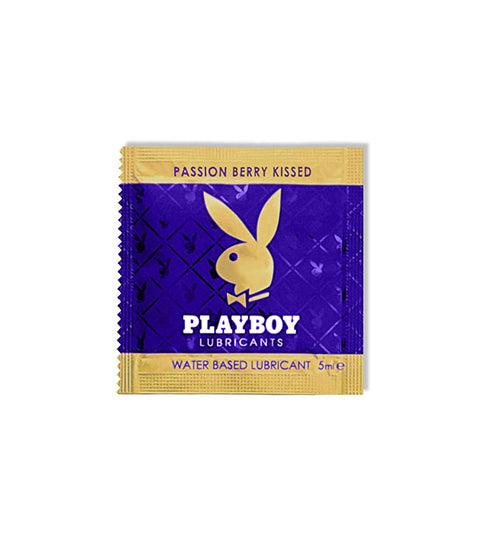 Lubricante Playboy Berry (12 Sobres 5 ml) | Sabor Jugoso