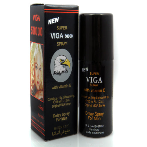 Viga 50000 Delay Spray – El Famoso "Spray de Espárrago" para Control Total